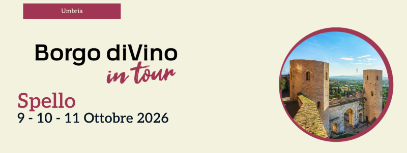 locandina borgo divino in tour - spello