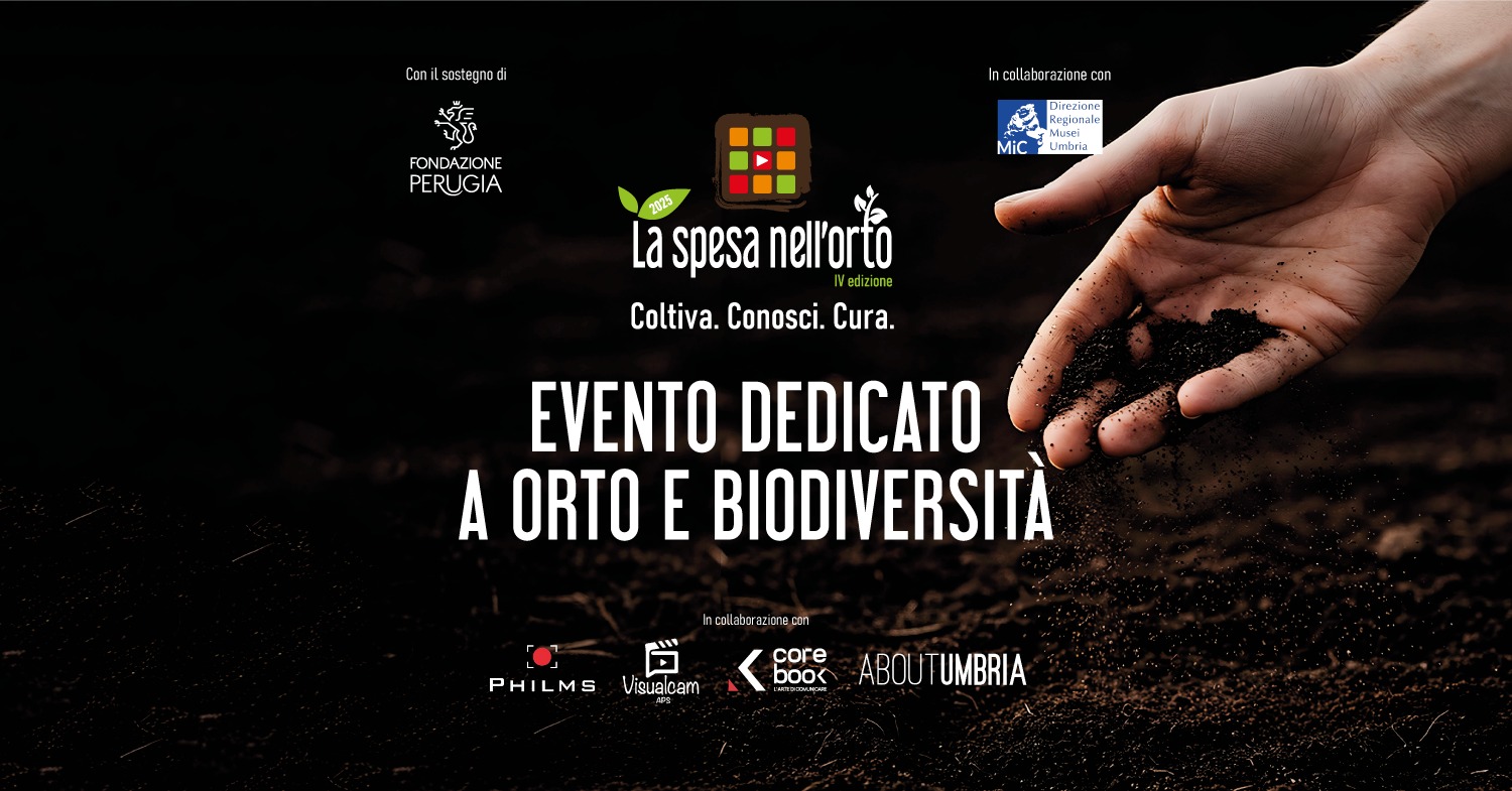 Poster la spesa nell'orto 2025