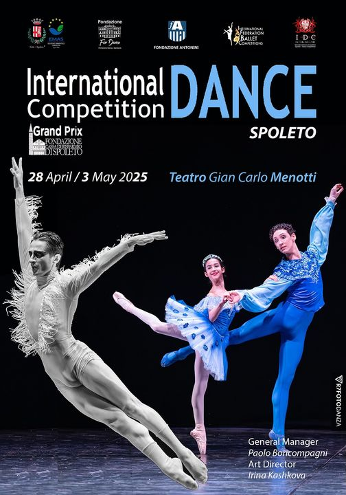 Poster International Dance Competition Spoleto 2025