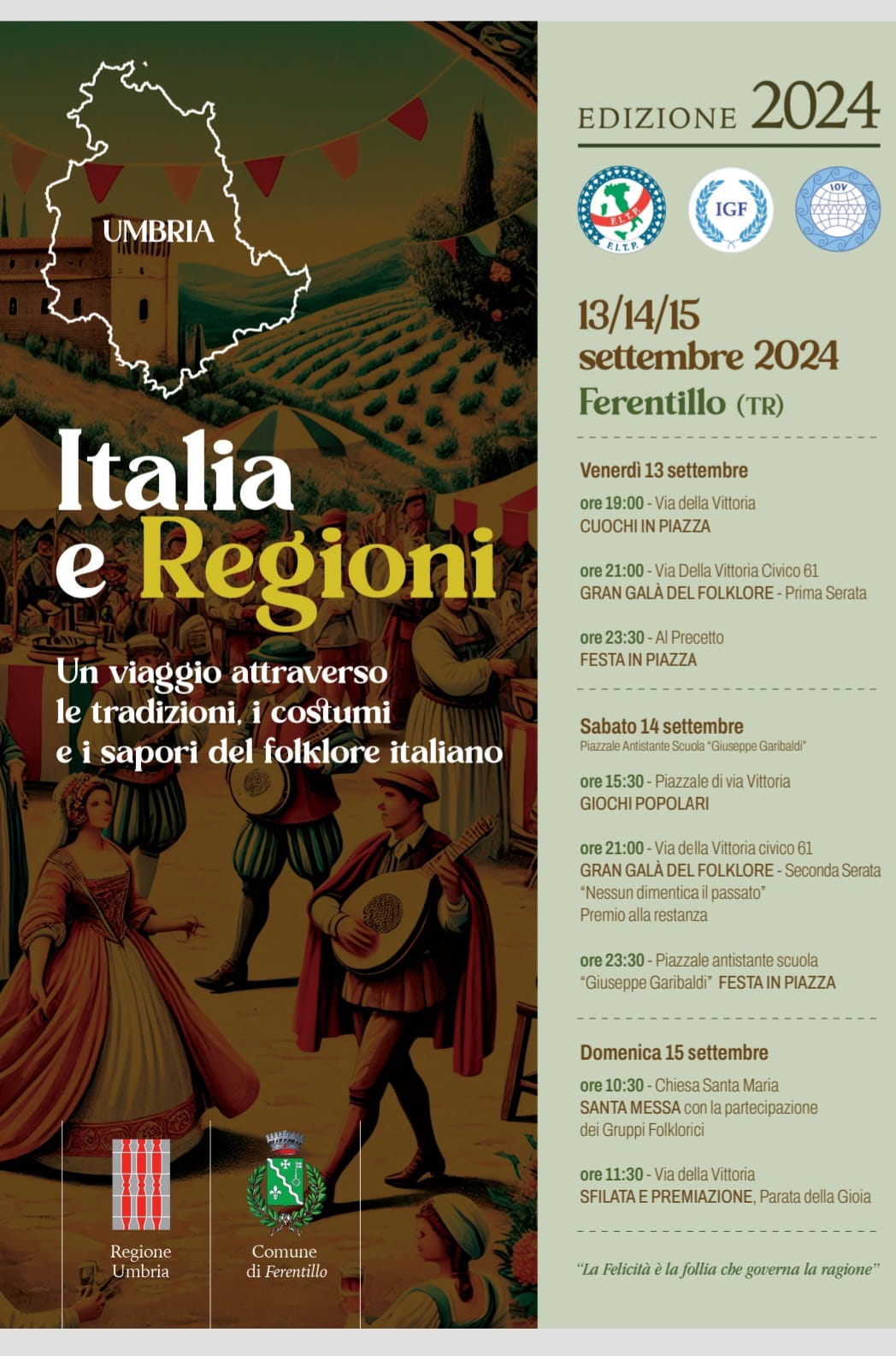 poster italia e regioni 2024 Ferentillo
