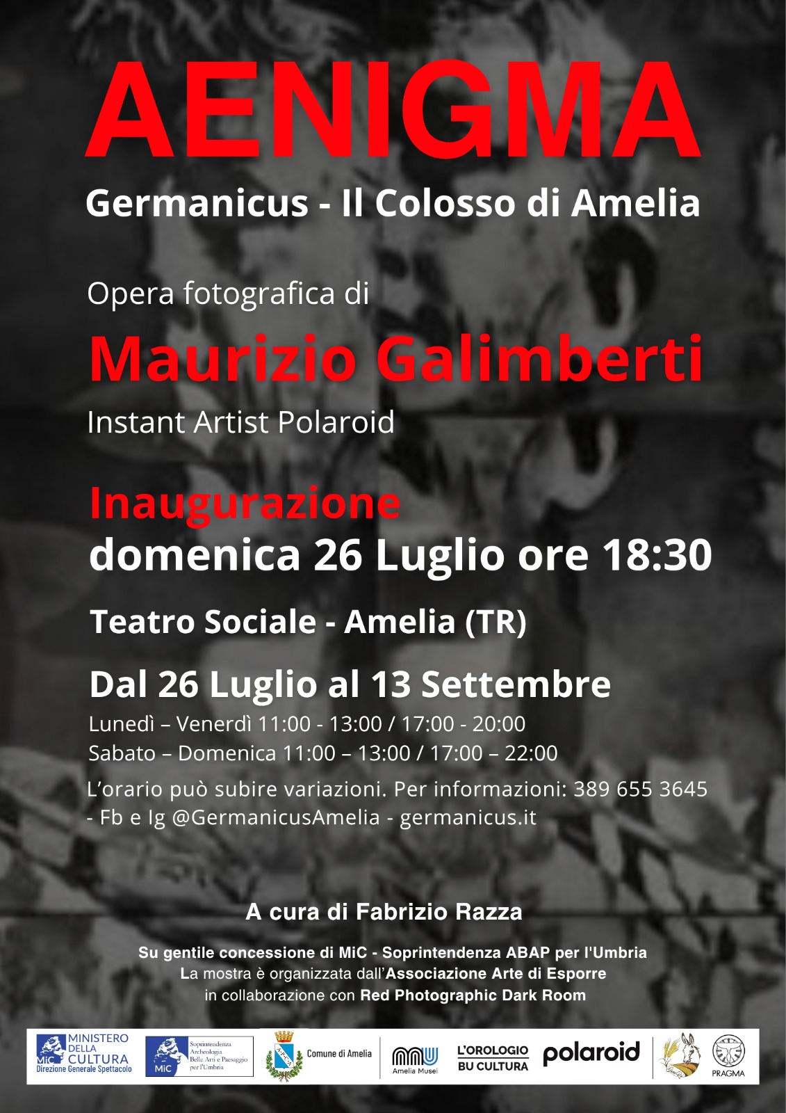 poster aenigma mostra