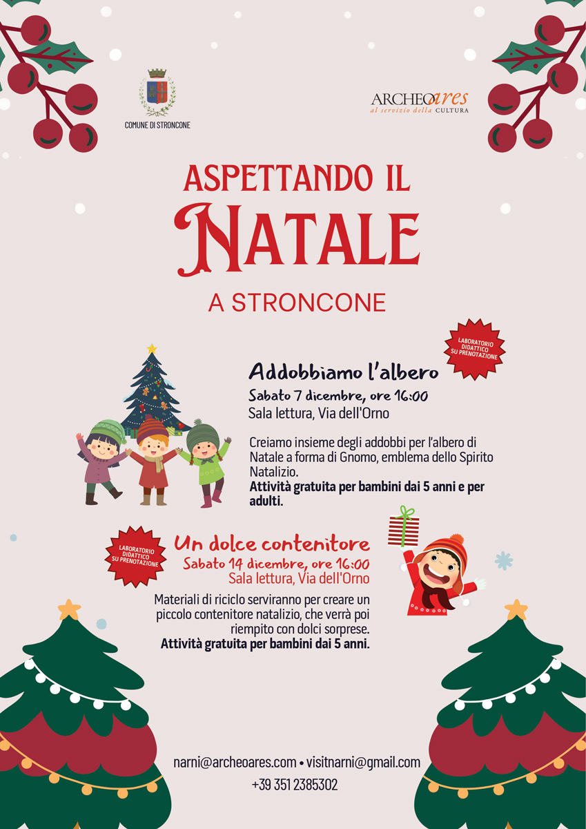 carte de jeu Noël à Stroncone - Stroncone