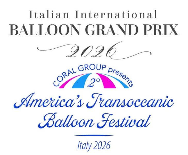 Plakat von Italian International Balloon Grand Prix in Gualdo Cattaneo und Massa Martana