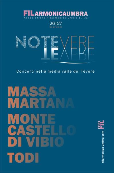 Poster of Note Vere 2026-2027 in Massa Martana, Todi and Monte Castello di Vibio