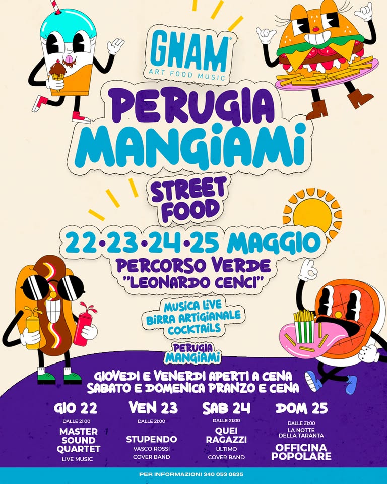 Poster of Perugia Mangiami in Perugia