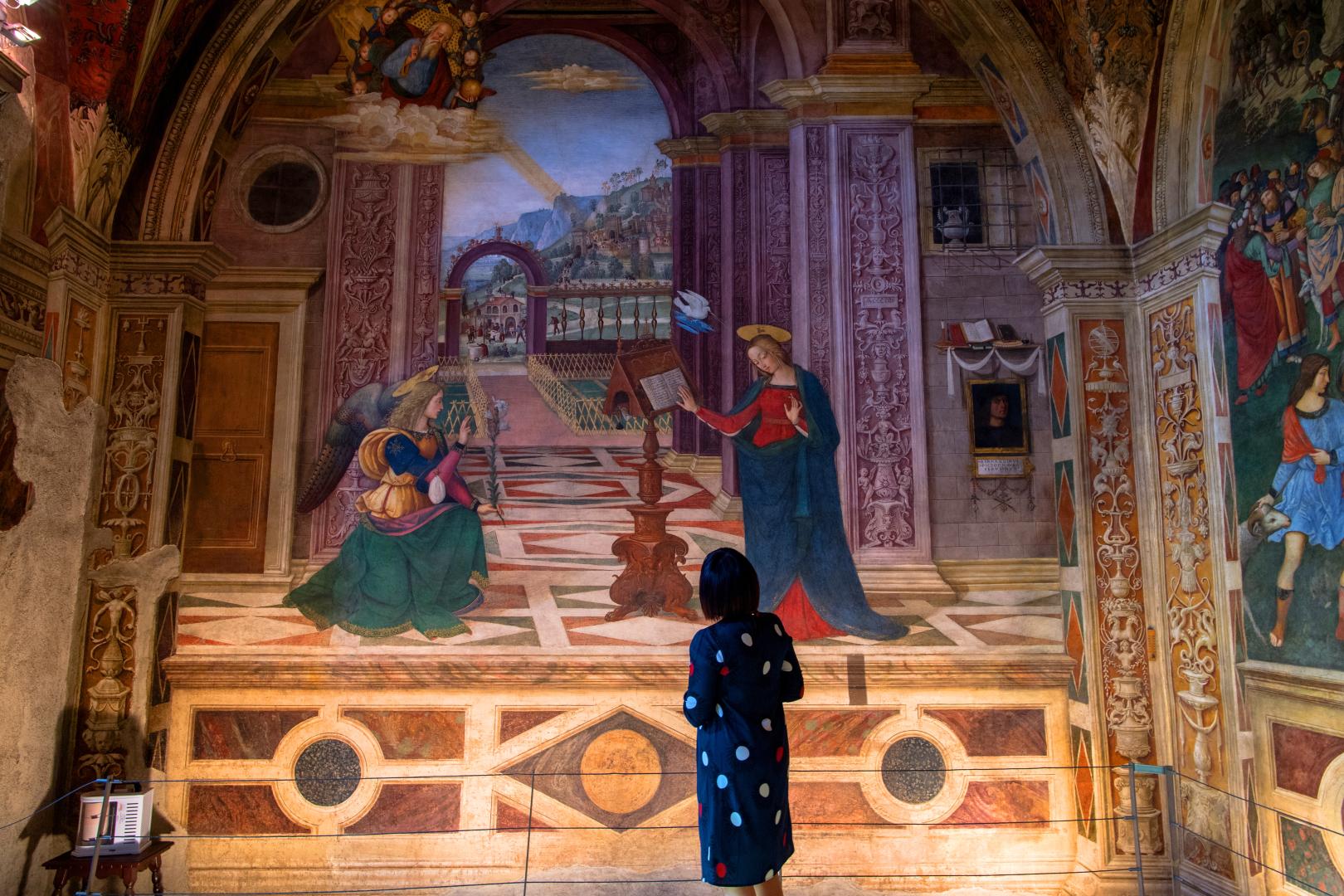 The Baglioni Chapel in the Church of St. Maria Maggiore - Spello ...