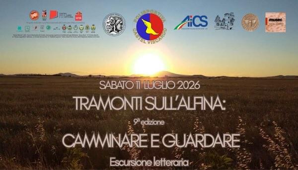 poster tramonti sull'alfina