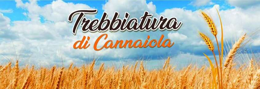 Event poster with a wheat field ready for harvest