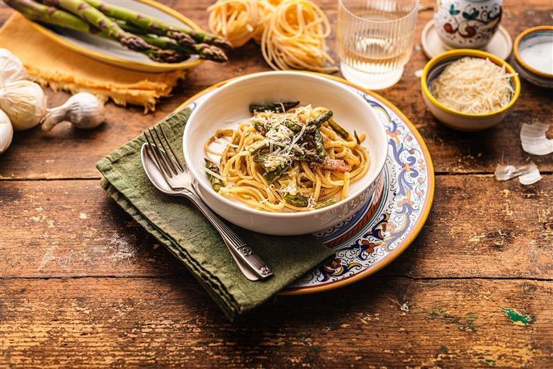 Stringozzi agli asparagi