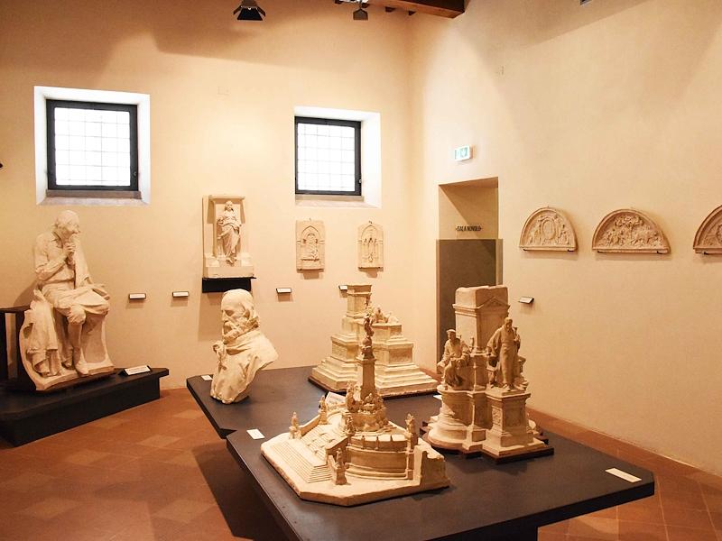 Gipsoteca of the Città di Castello sculptor Elmo Palazzi in the Palazzo Vitelli Art Gallery.
