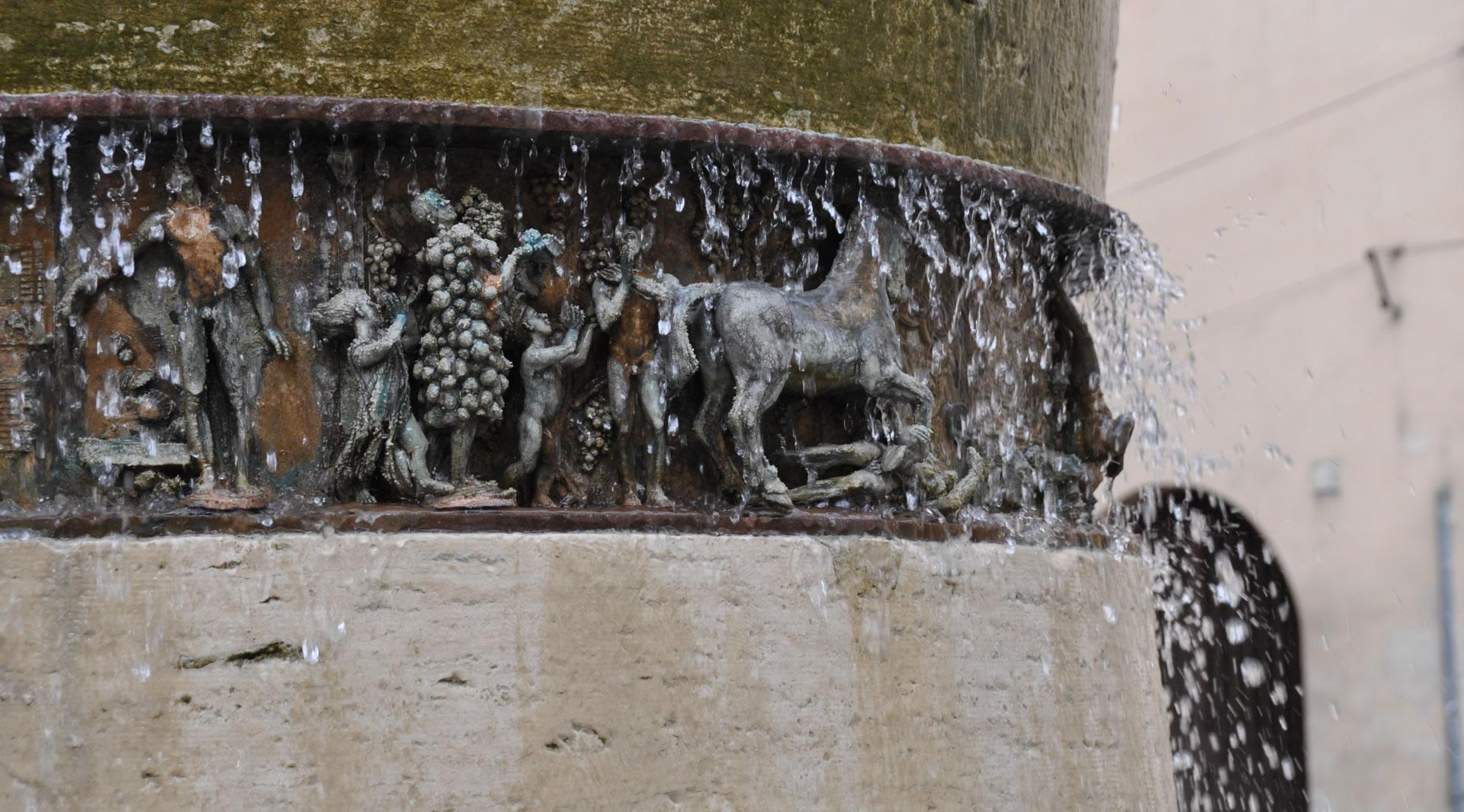 Fountain in memory of the fallen of Ivan Theimer