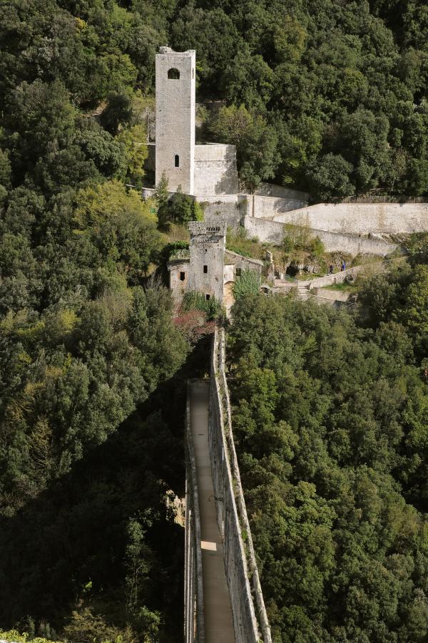  Ponte delle Torri bridge, Spoleto 