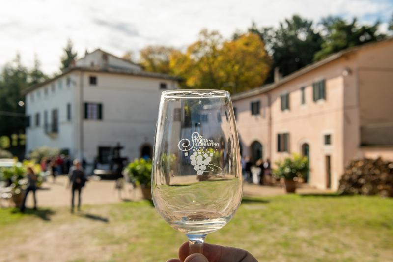 Titolo: Auf der Straße des Sagrantino von Montefalco nach Giano dell'Umbria