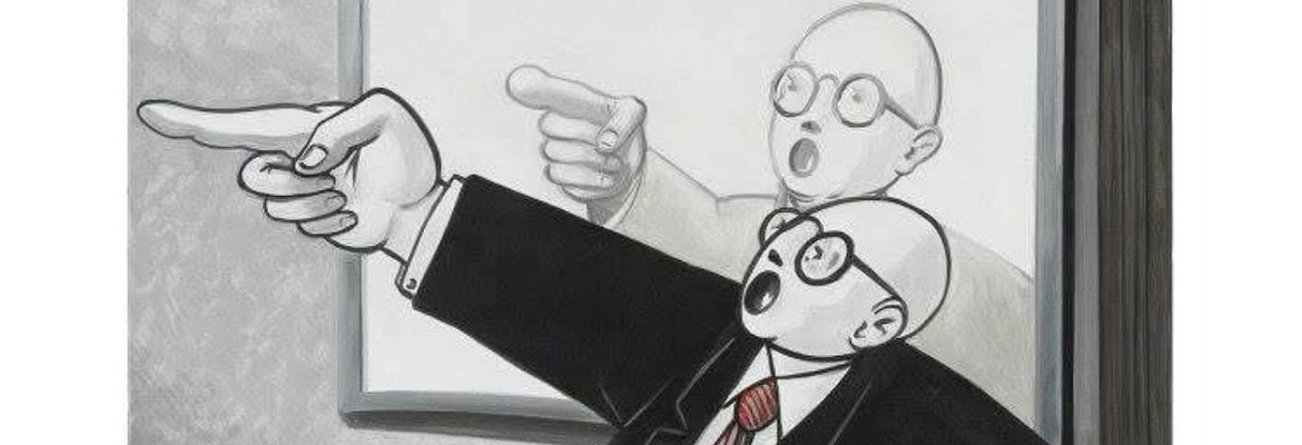 Poster for the In Rino veritas exhibition in Terni