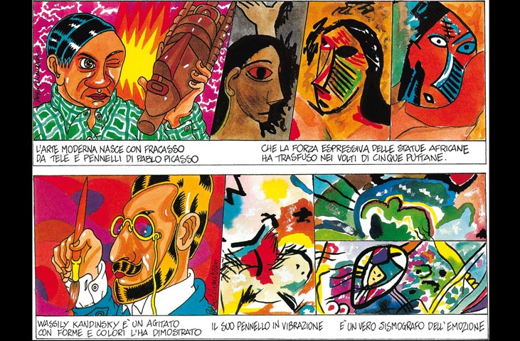 Painting and Strip Cartoons, The perfect artist