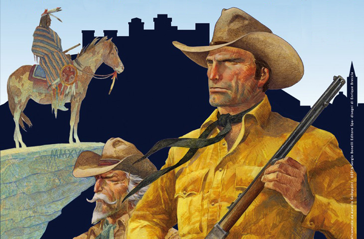 Tex in Spoleto. The borders of Enrique Breccia