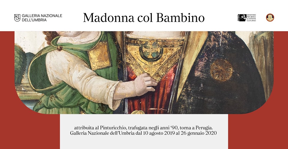 Madonna col Bambino attribuita al Pinturicchio