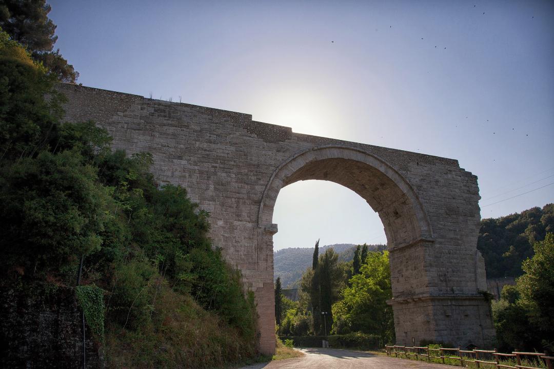 The bridge of Augustus in Narni