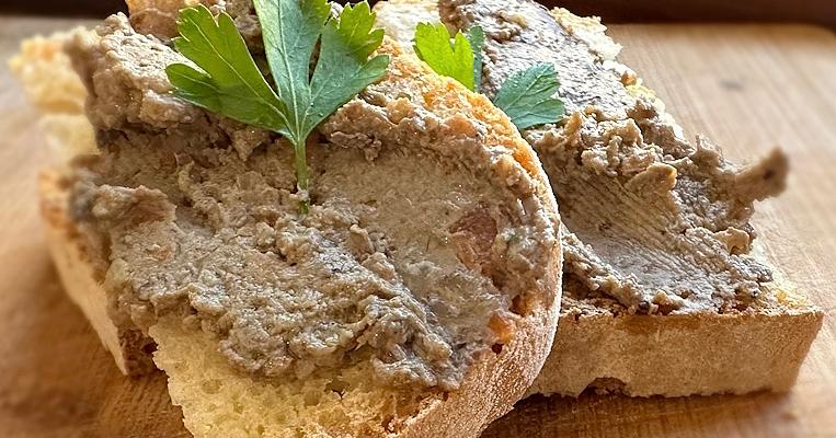 Crostini Patè fegato