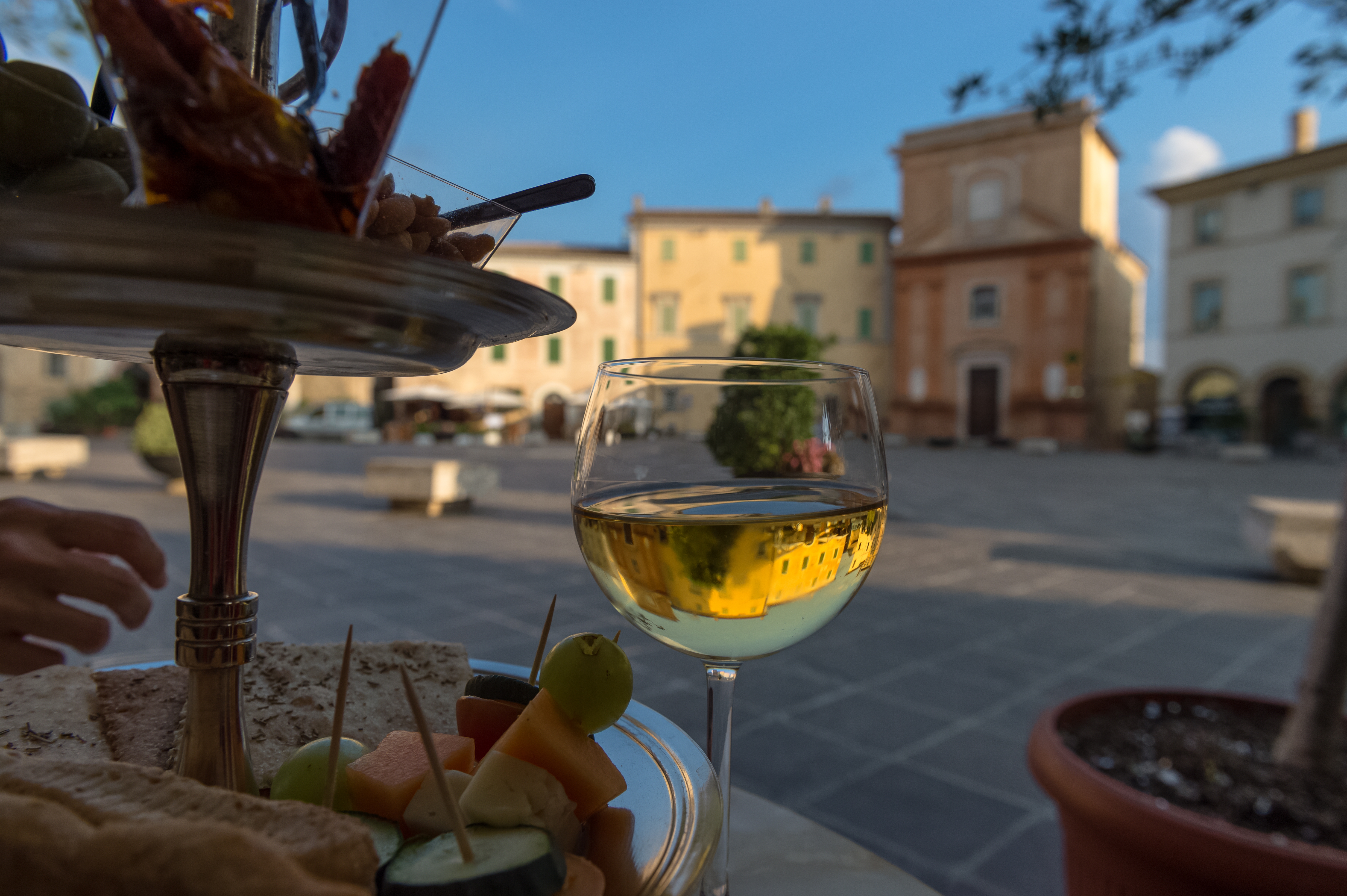 Montefalco, ristorante a cielo aperto