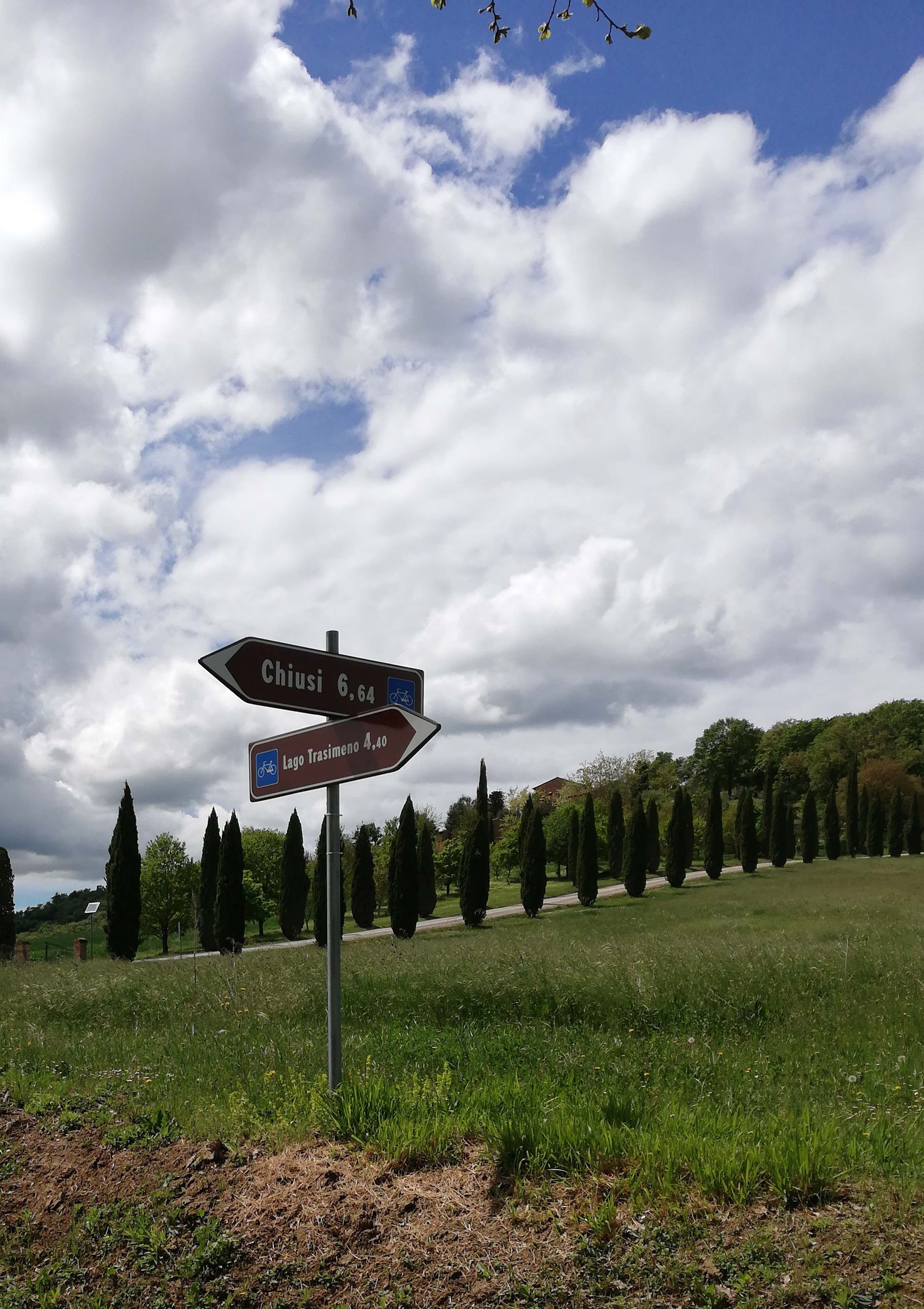 Collegamento Ciclovia del Sole - Ciclovia del Trasimeno
