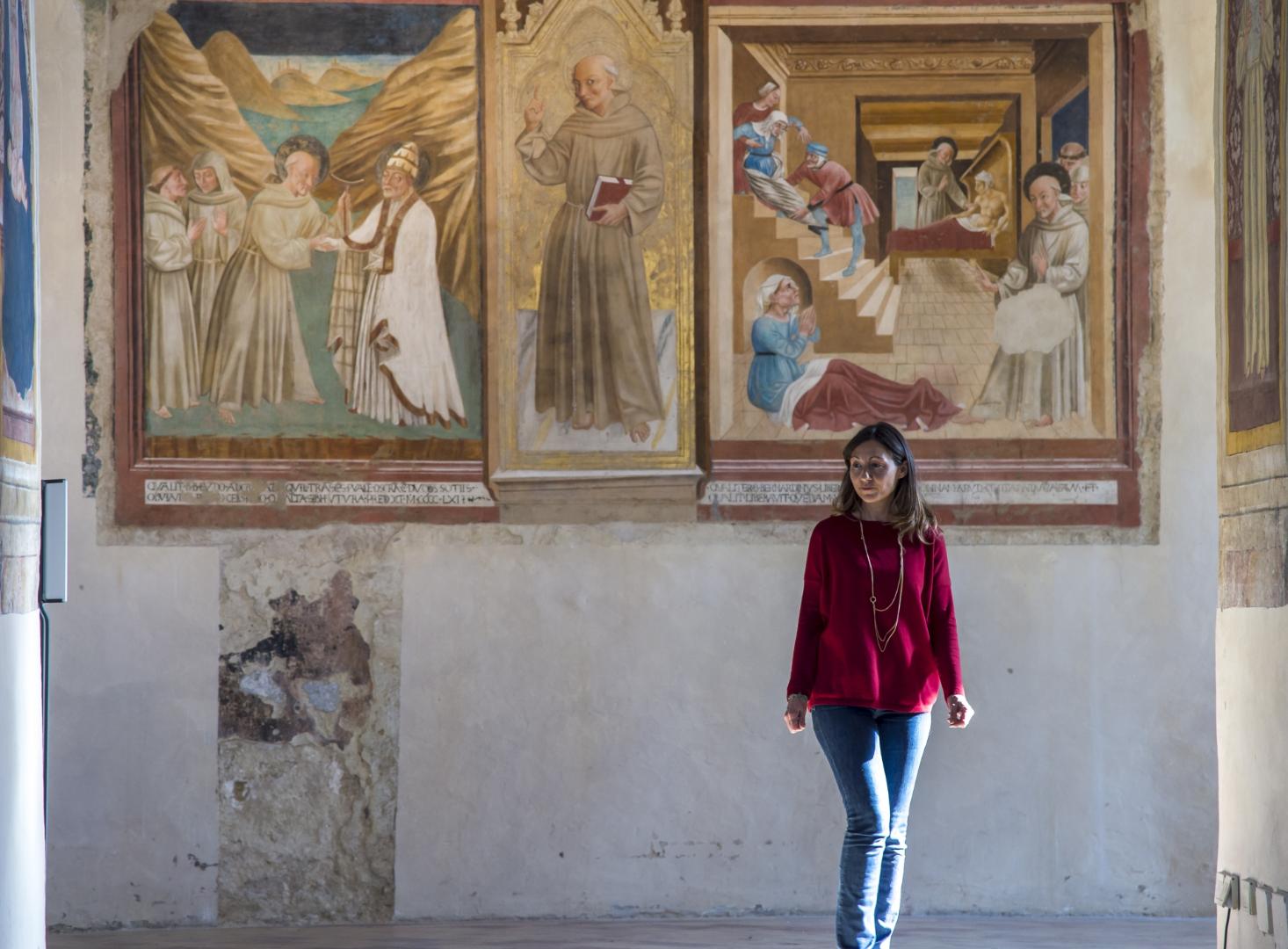 Complesso museale nella chiesa  di San Francesco a Montefalco