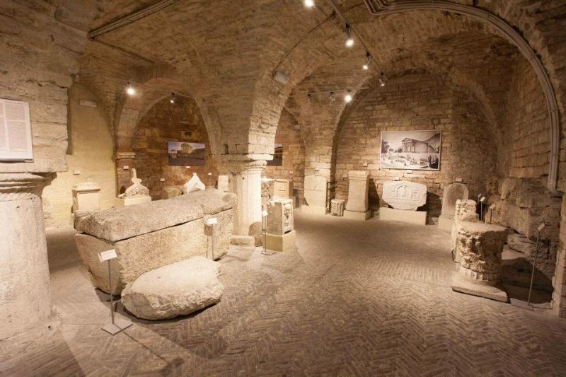 Der Foro romano von Assisi