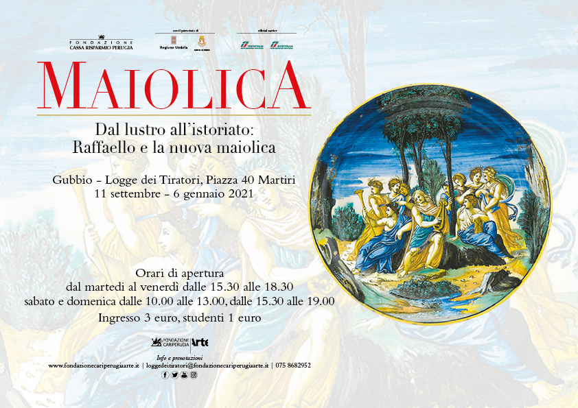 Majolica. From the lusterware to the stained: Raphael and the new majolica