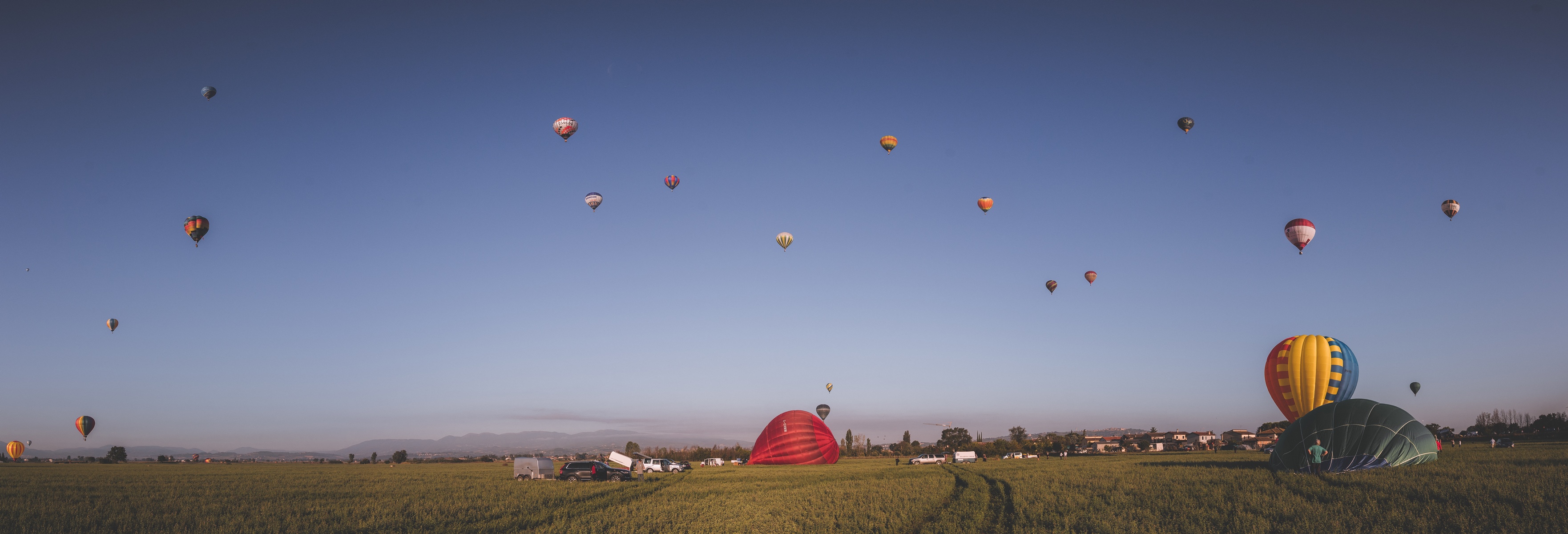 Titolo: L’Umbria in mongolfiera