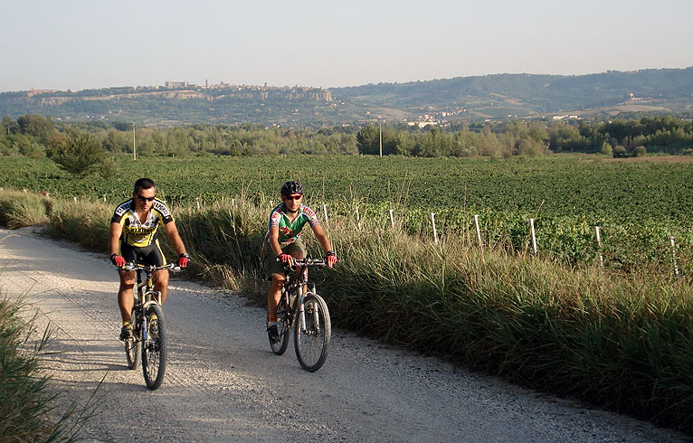 Orvieto and the badlands