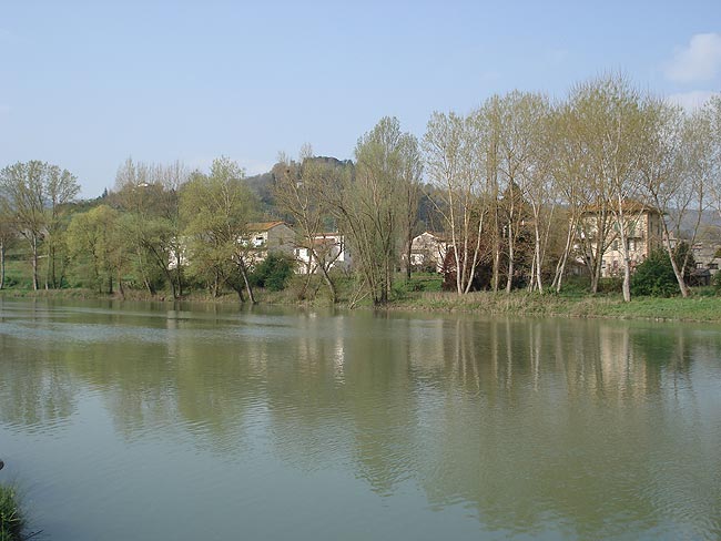 The farms and estates of the Tiber Valley