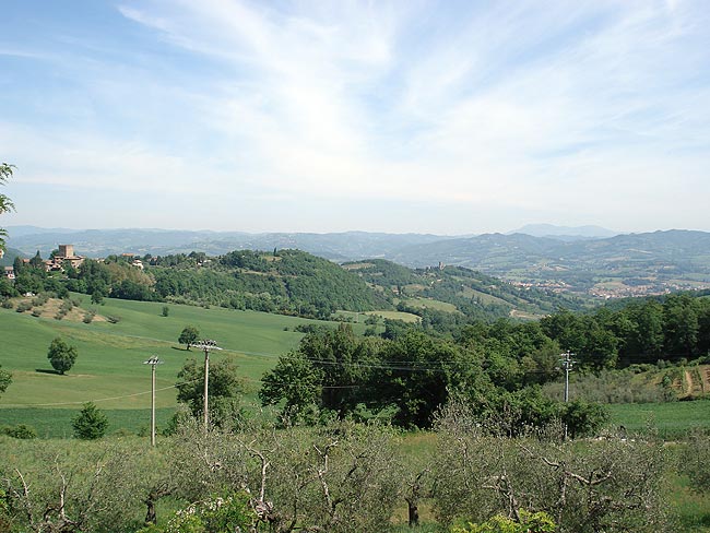 Eine harte Strecke vom Tiber zum Trasimenischen See