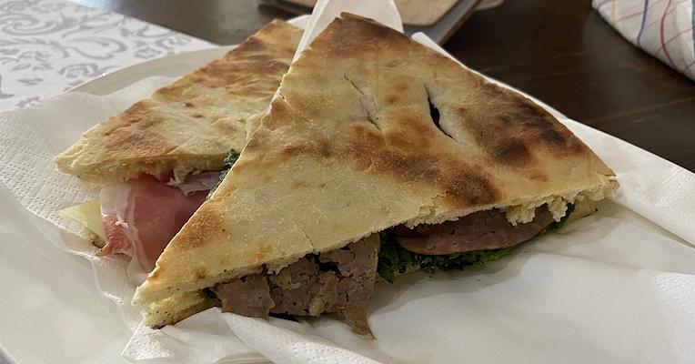 Trancio di Torta al testo