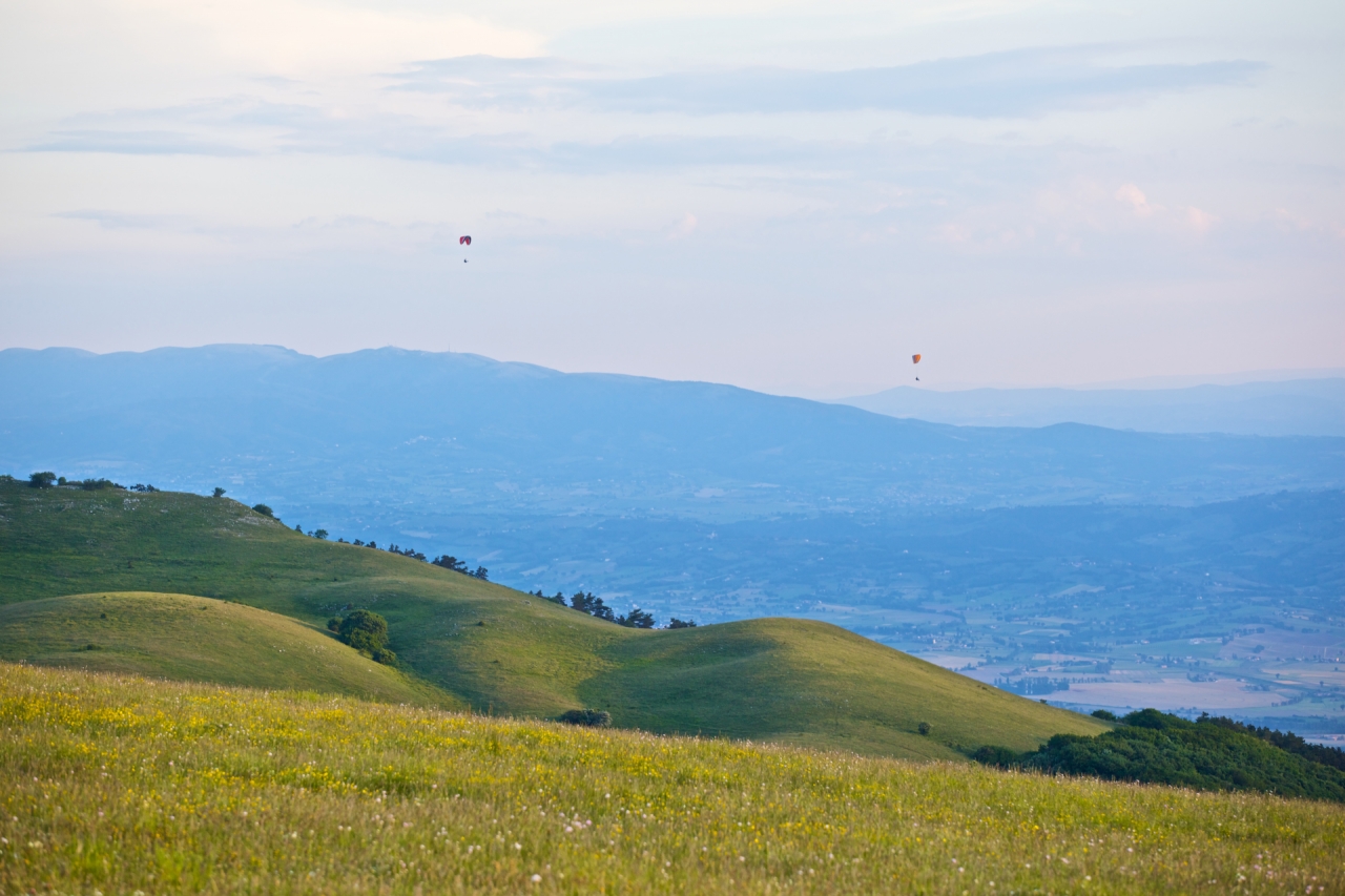 Paragliding in Umbria