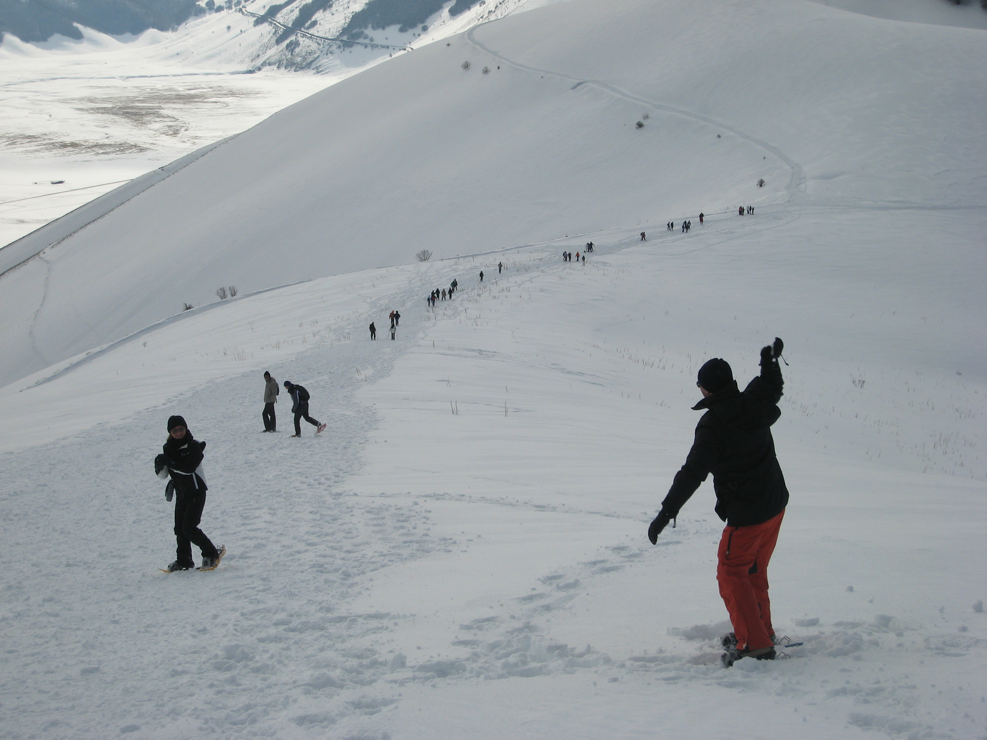 Ciaspolata sui Monti Sibillini