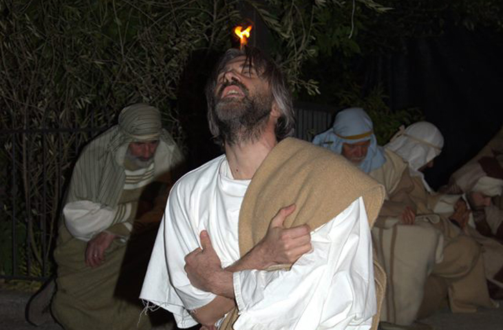 Historical re-enactment of Jesus Christ’s Passion