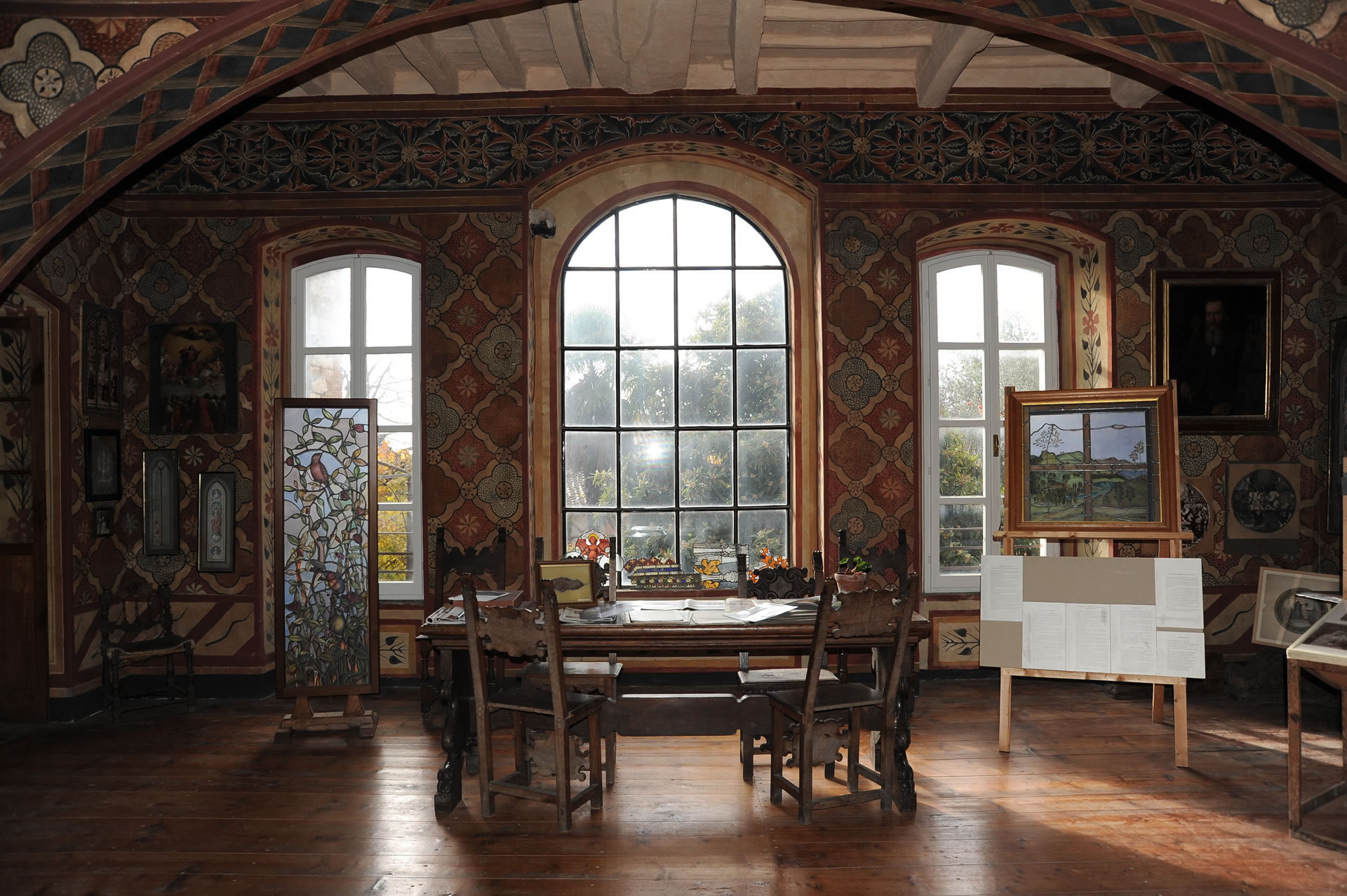 Studio Moretti Caselli, Museo-laboratorio di vetrate artistiche