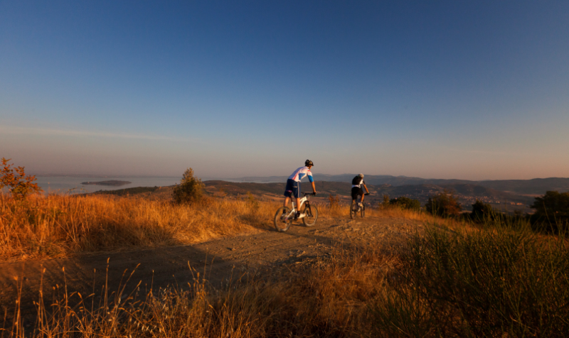 MTB - Woods and climbs on the hills of Lake Trasimeno