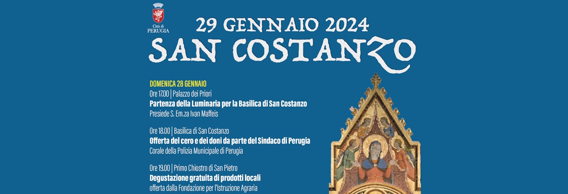 Celebrazioni di San Costanzo