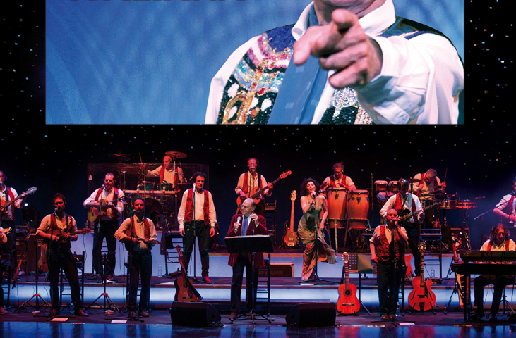 Renzo Arbore and the Italian Orchestra in Perugia