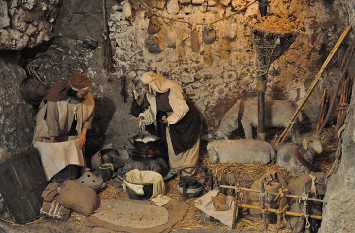 Living and artistic cribs in the Orvieto area