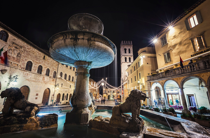 Christmas markets in the Assisi area