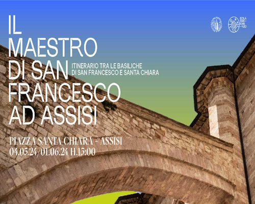 Locandina di uno degli itinerari il Maestro di San Francesco ad Assisi