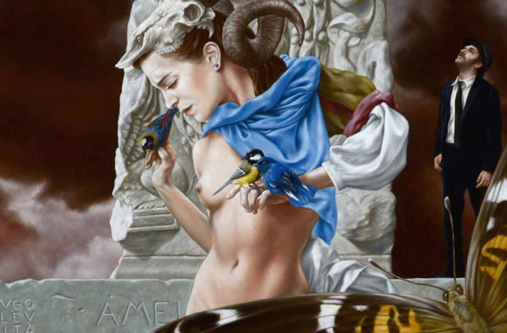 Amelia or painting with a woman's name