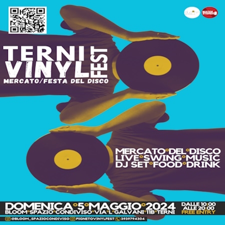 Locandina Terni Vinyl Fest