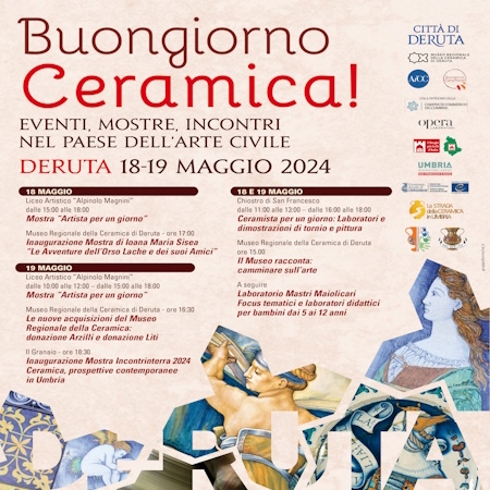Programm der Veranstaltung Buongiorno Ceramica
