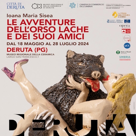 Playbill exposition Le Avventure dell'orso Lache e dei suoi amici