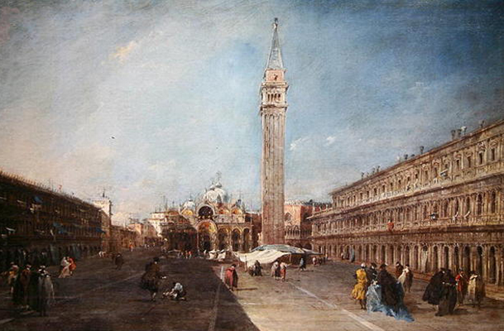 Excellent mix of light and colours. Canaletto and the Guardi