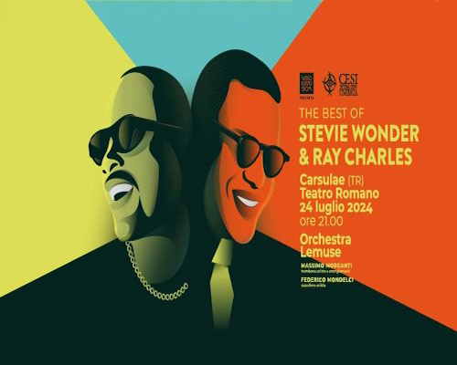The best of Stevie Wonder e Ray Charles Playbill