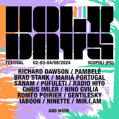 locandina Holydays festival 2024